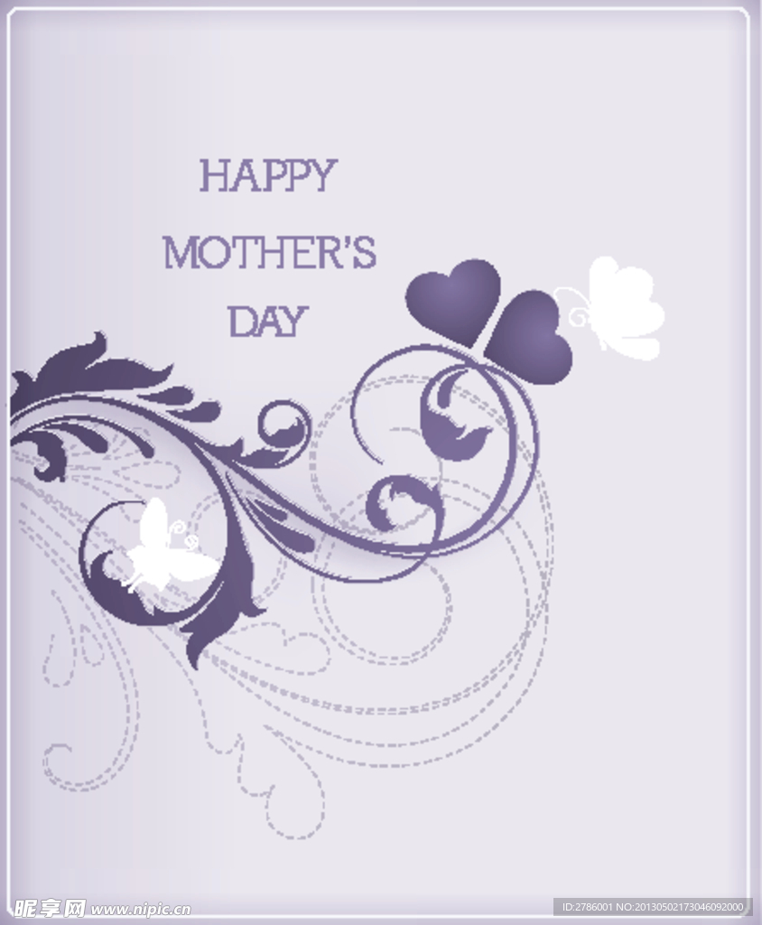 母亲节贺卡 海报