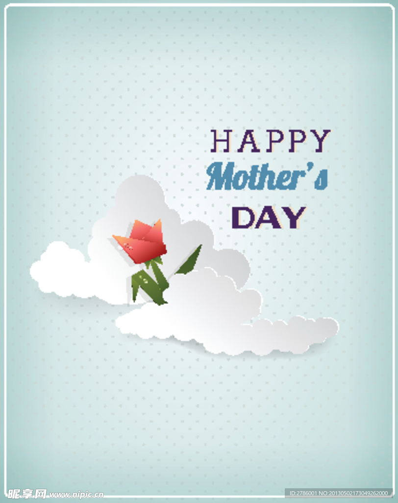 母亲节贺卡 郁金香