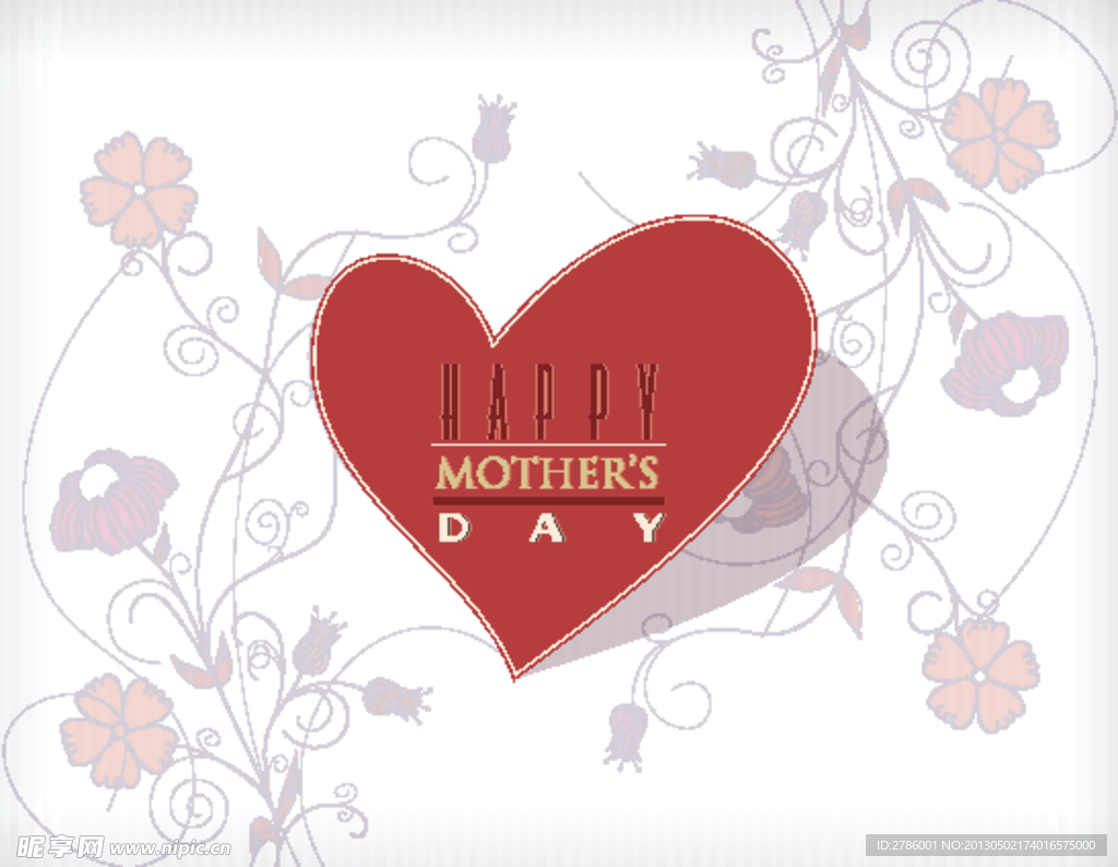 母亲节贺卡 感恩的心