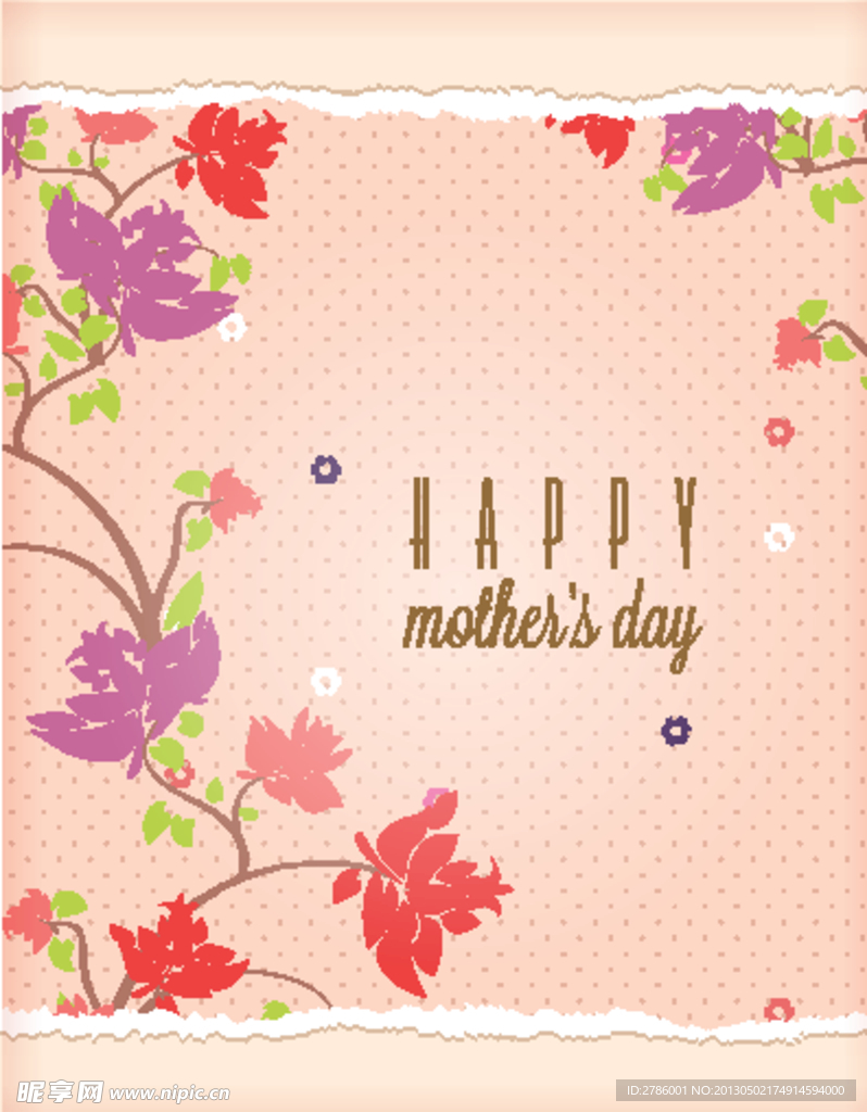母亲节贺卡 海报