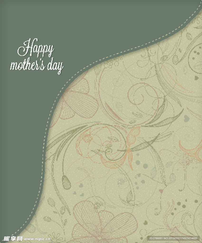母亲节贺卡 海报