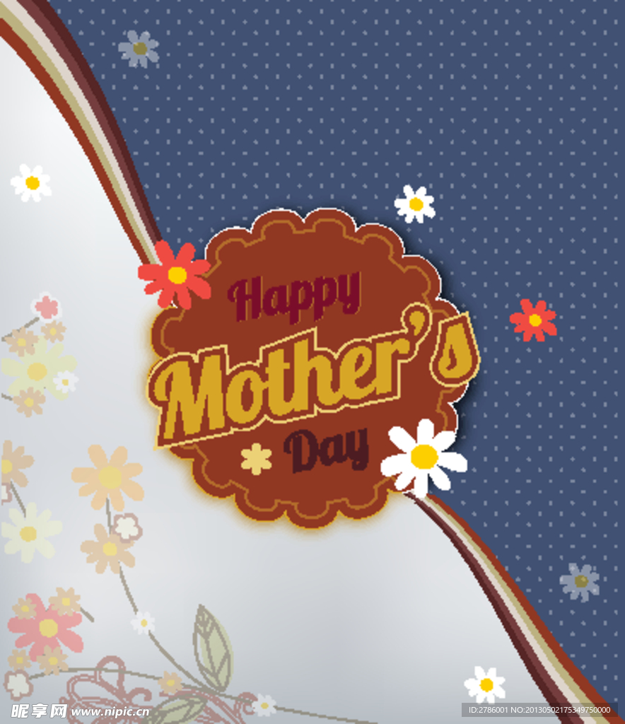 母亲节贺卡 海报