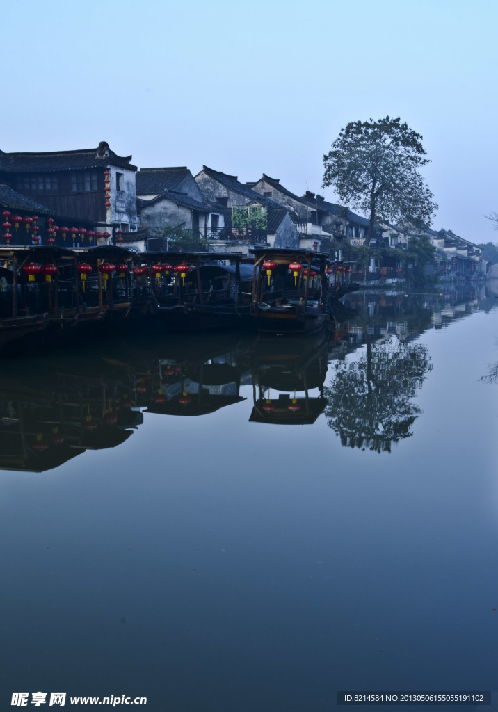 古镇 水乡 风景 西