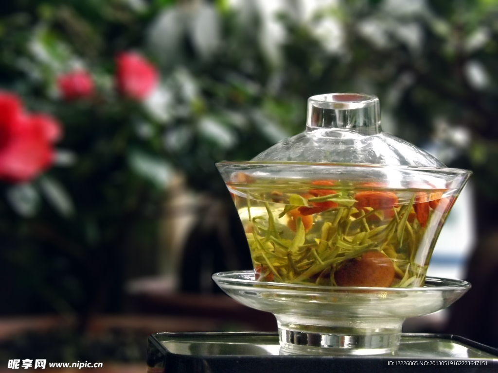 兰州八宝盖碗茶