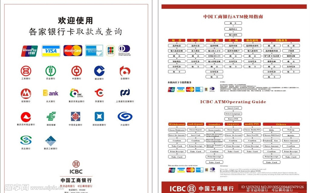 中国各大银行标志