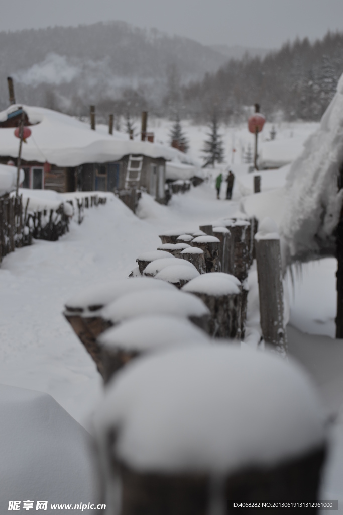 雪栅栏