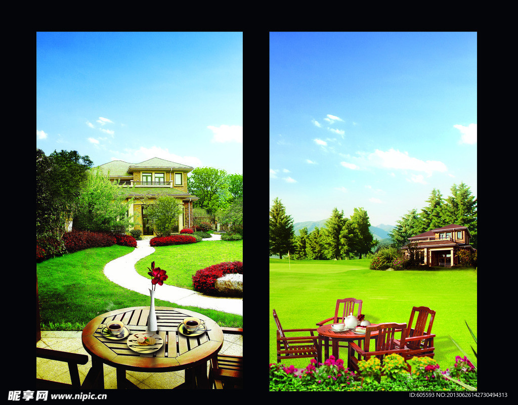 房地产psd分层素材