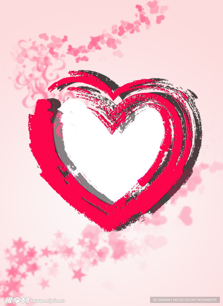 情人节喜庆爱心