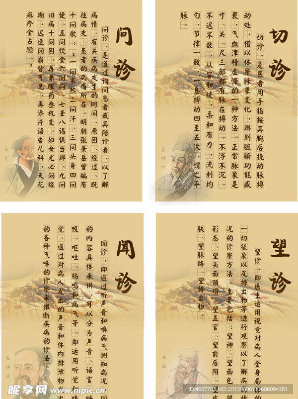 中医展板
