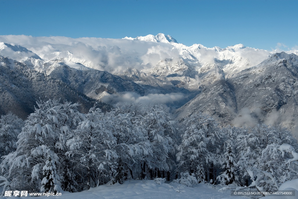 雪山