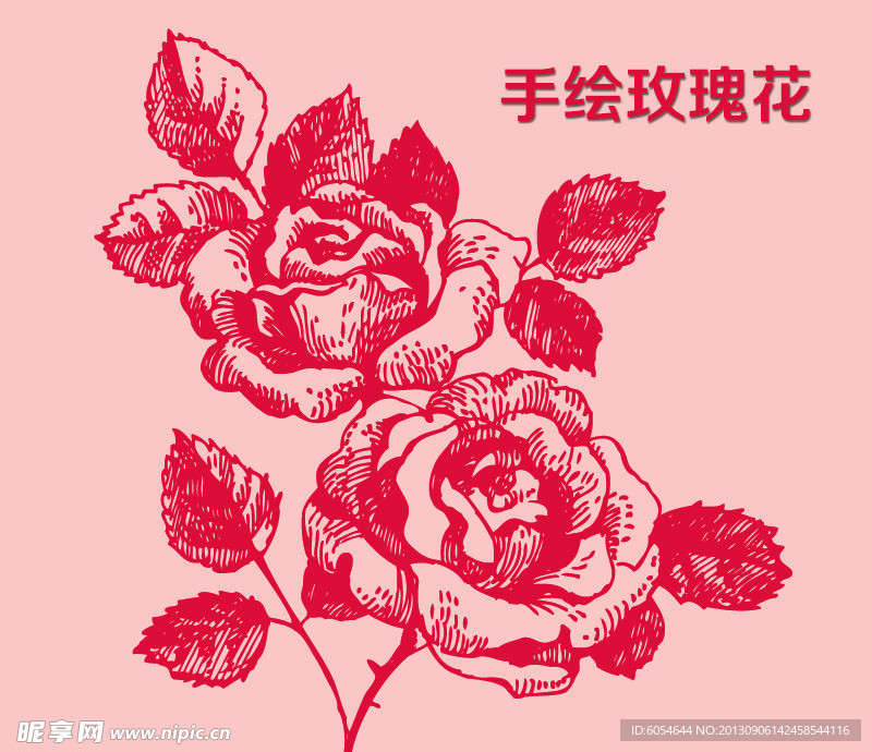 玫瑰花笔刷