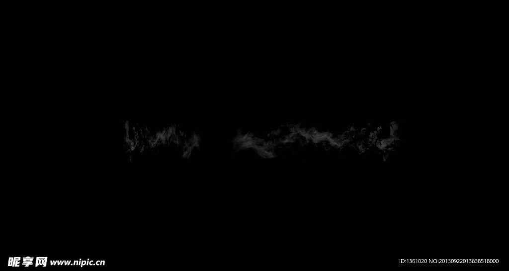 文字烟雾特效视频