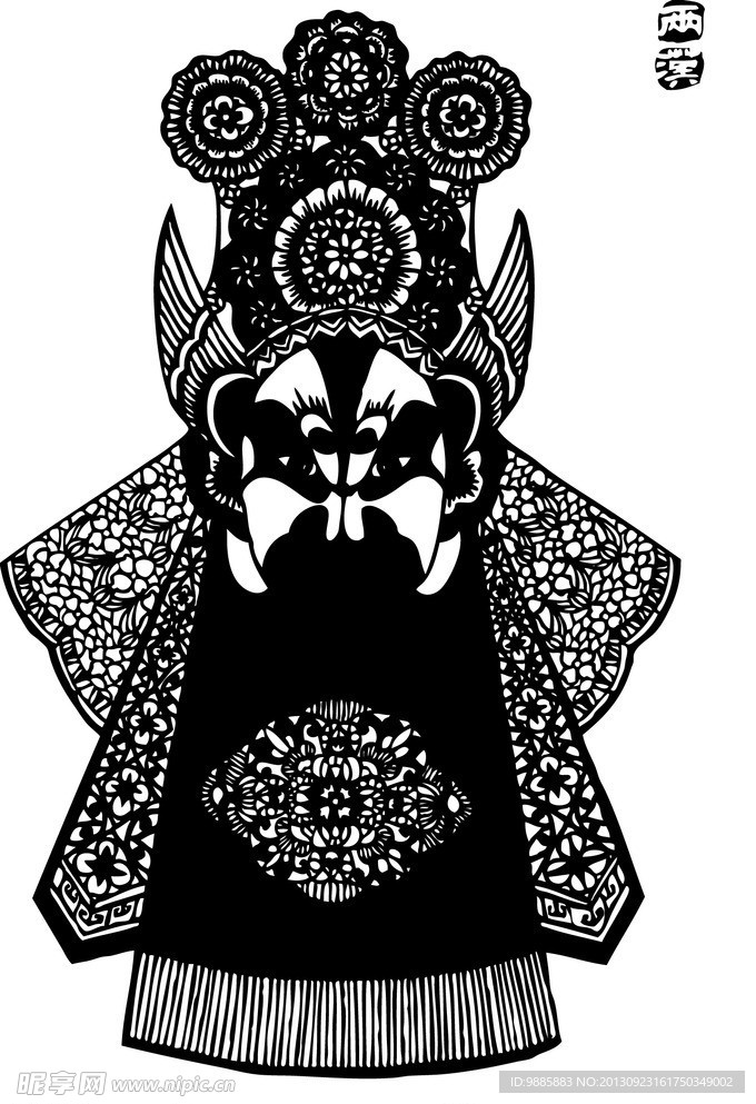 京剧脸谱