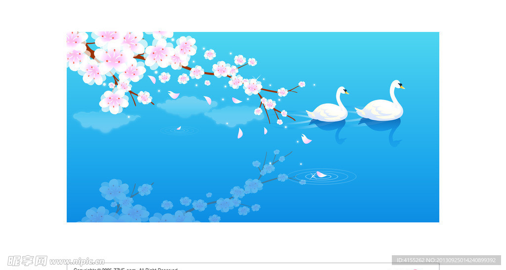 矢量梦幻都市图片