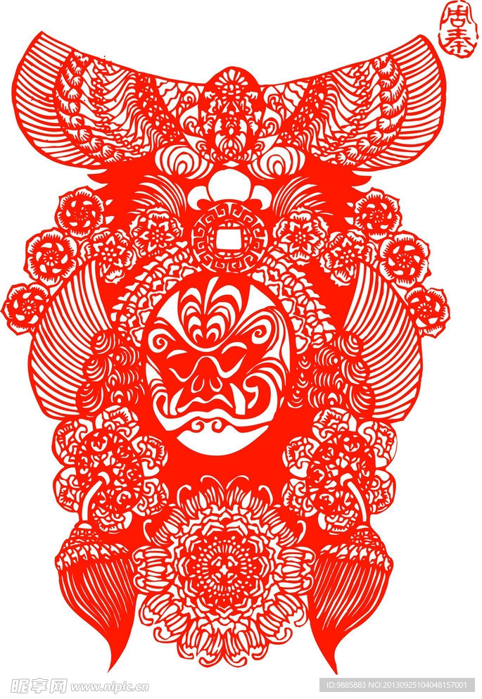 京剧脸谱