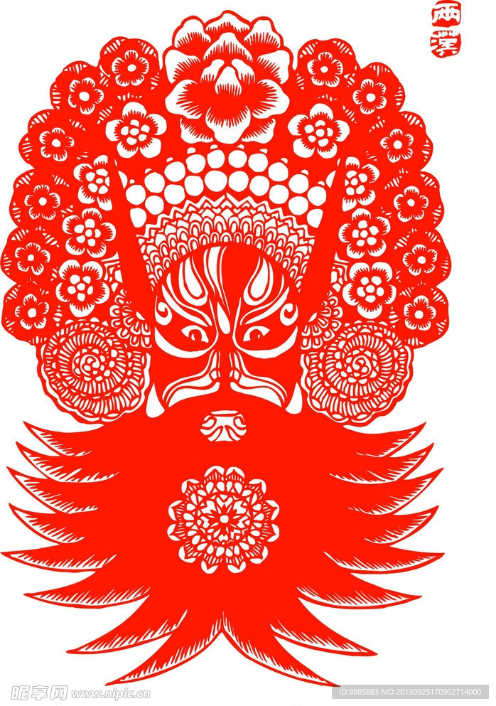 京剧脸谱