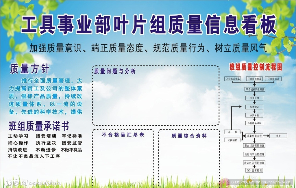 车间板报