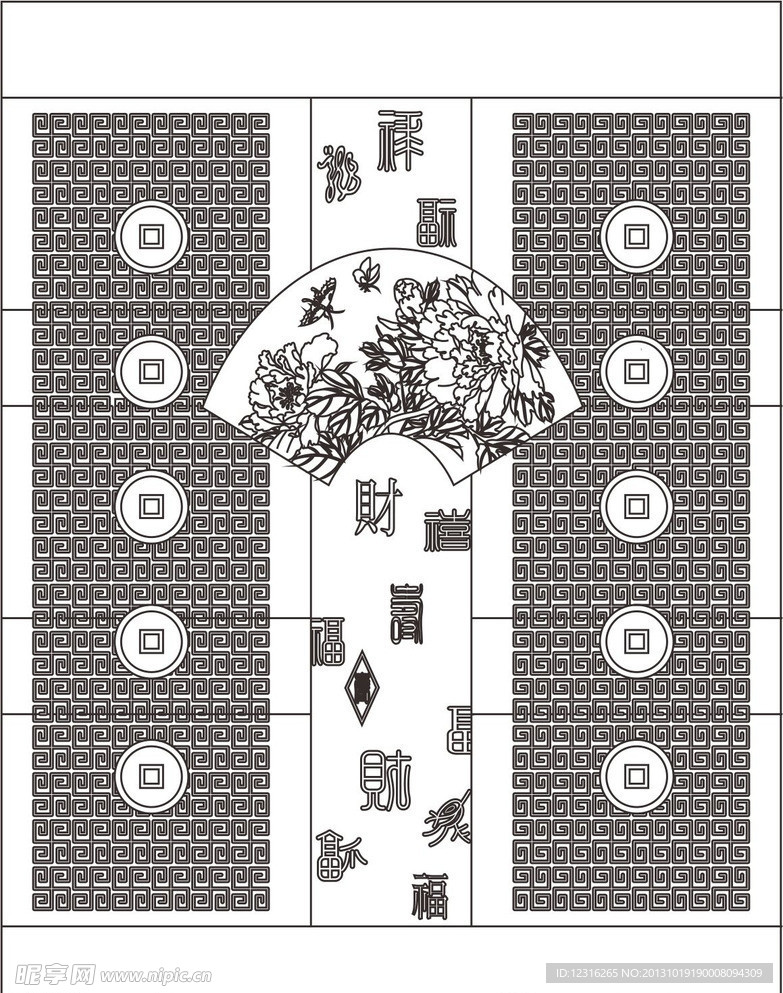 艺术玻璃图案