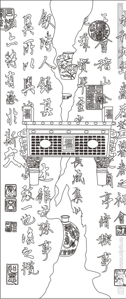 艺术玻璃图案
