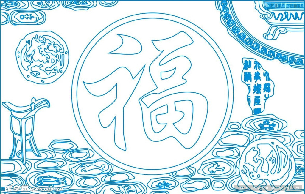 艺术玻璃图案