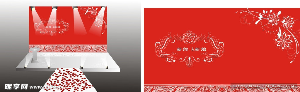 舞台背景效果图