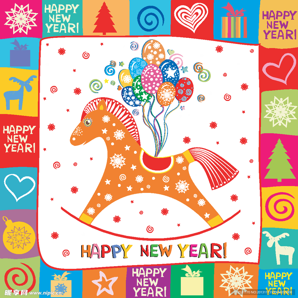 圣诞海报装饰背景