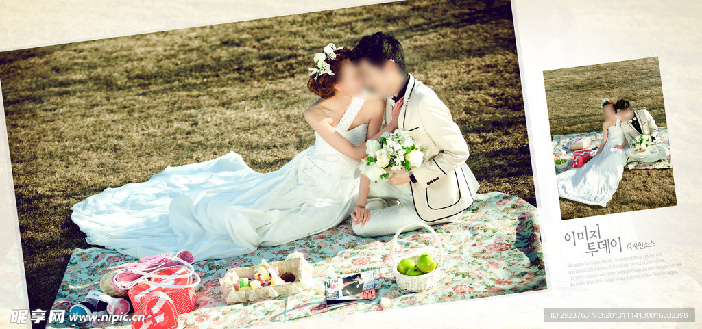 唯美婚纱模板阳光缢彩