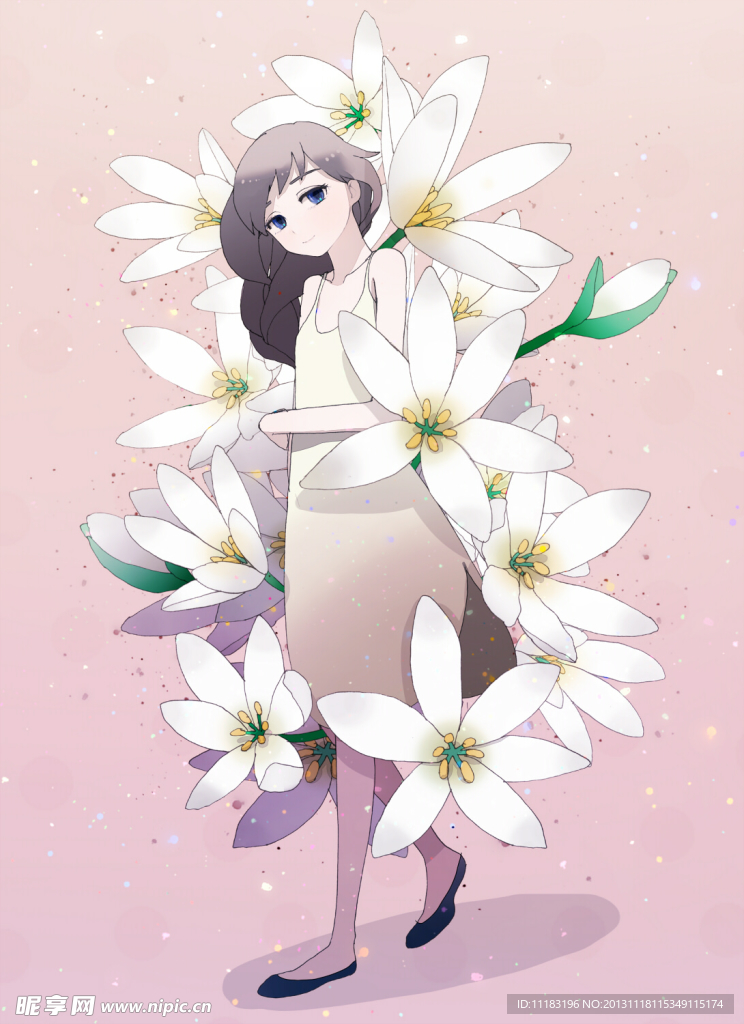 漫画美女
