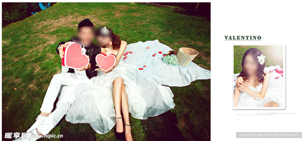 最新唯美婚纱模板