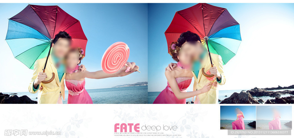 最新唯美婚纱模板