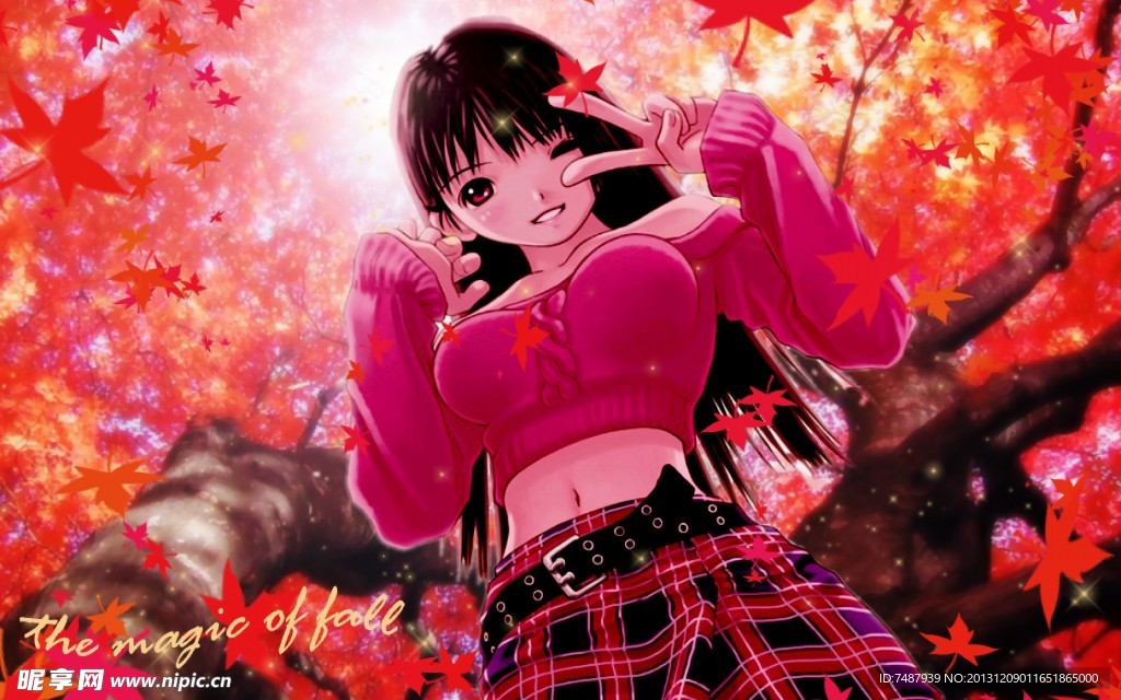 动漫美女