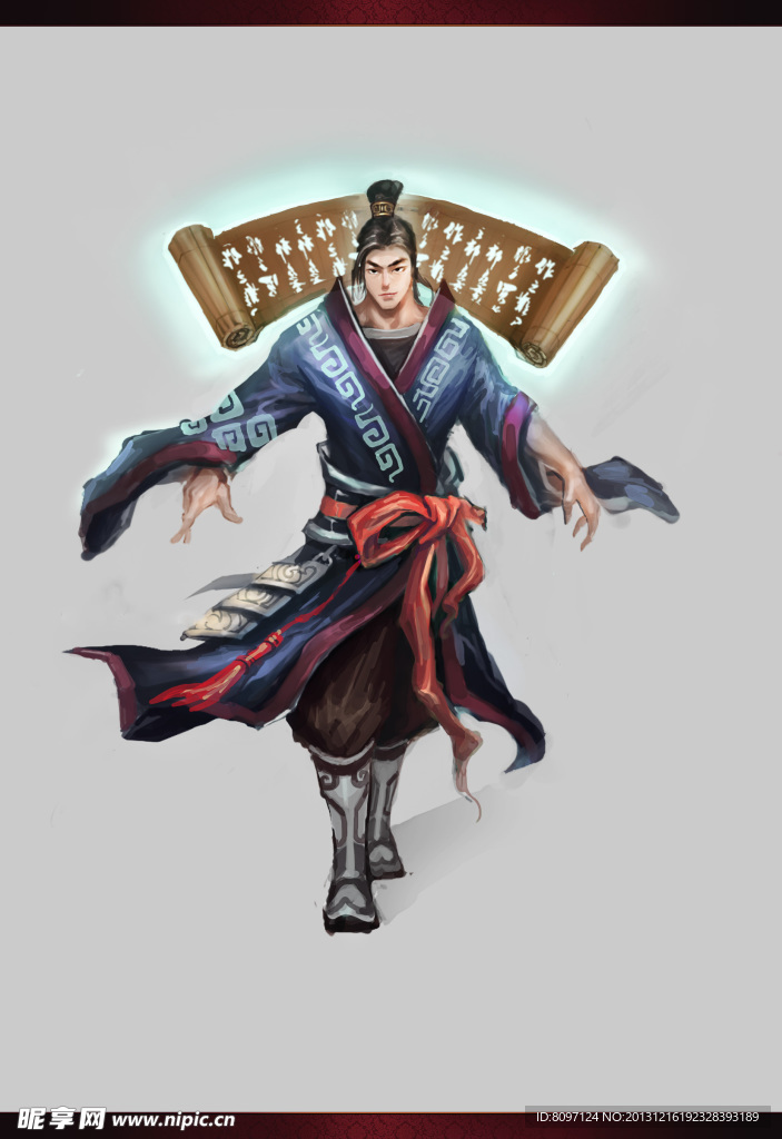 手绘动漫人物