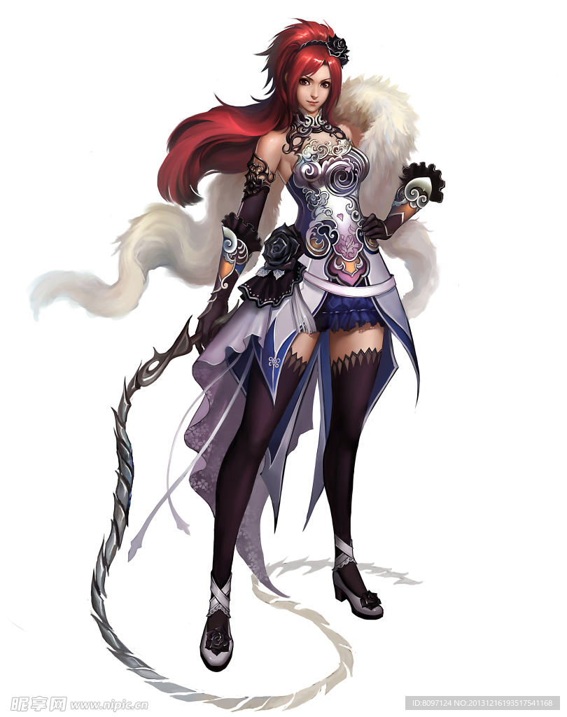 手绘动漫美女