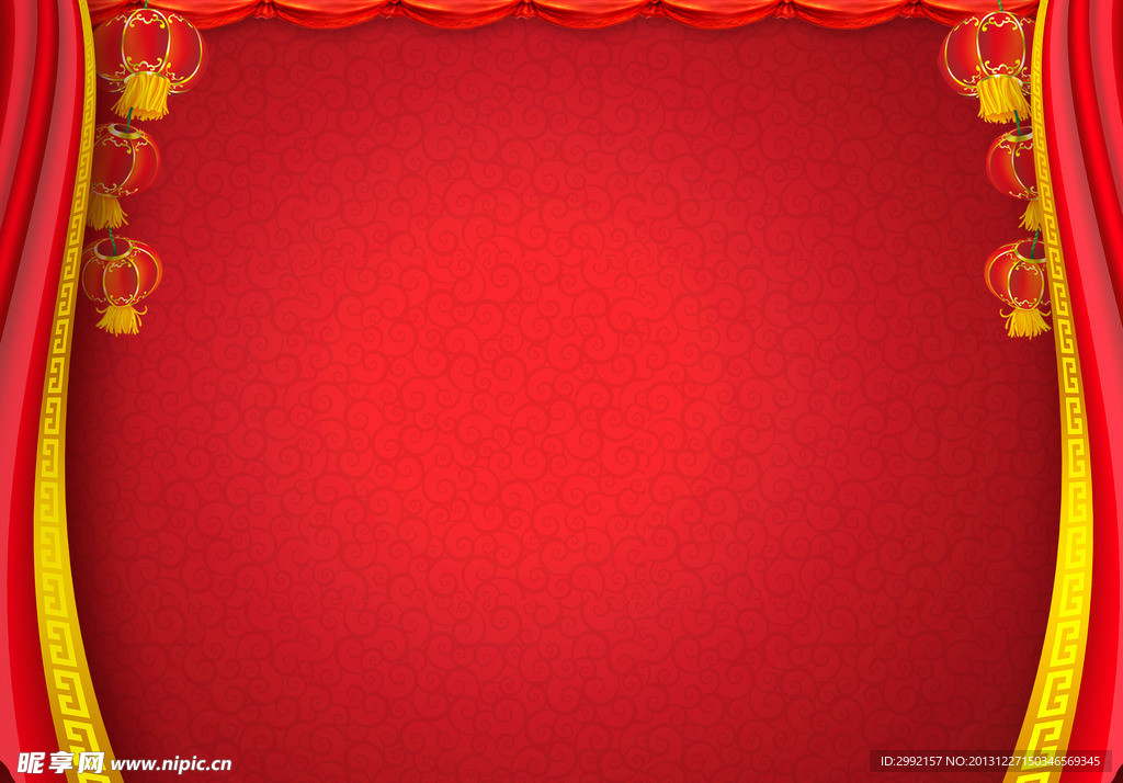 红色喜庆底纹 背景