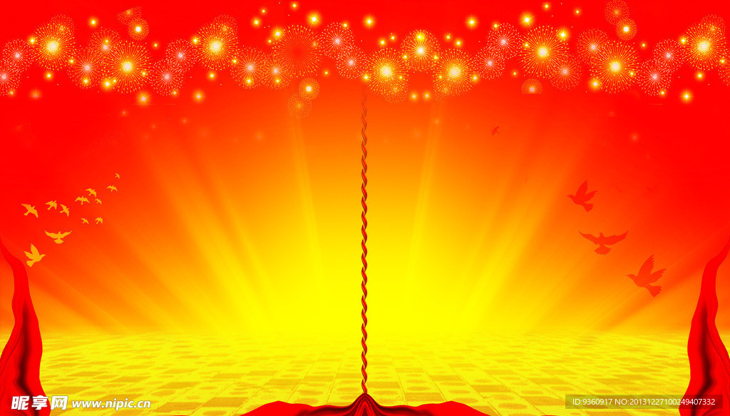 喜庆底图