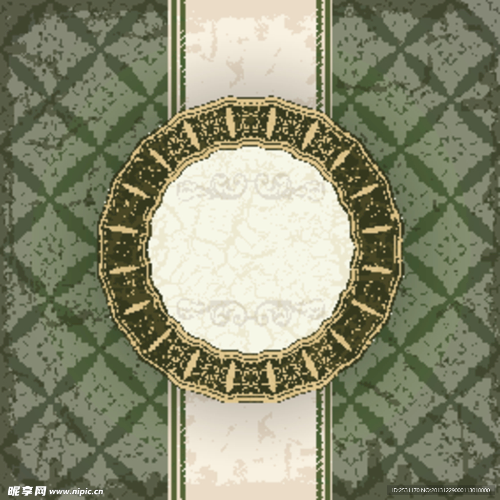 金色花纹背景