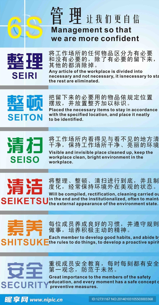 企业文化6S宣传图