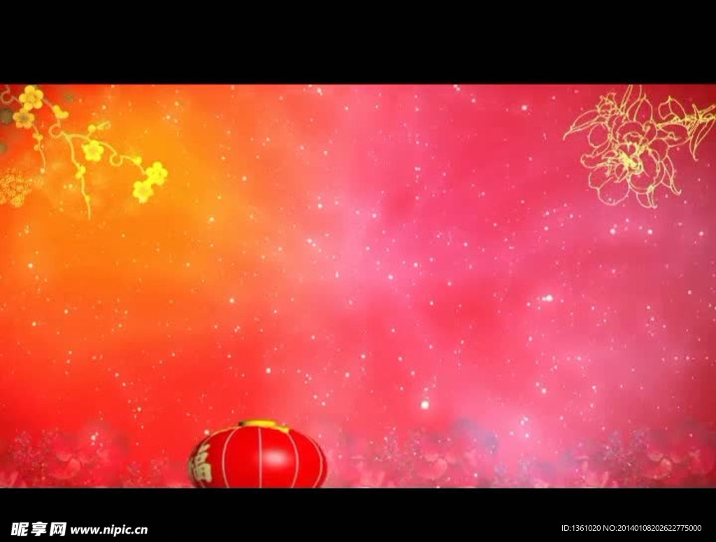 春节灯笼视频素材