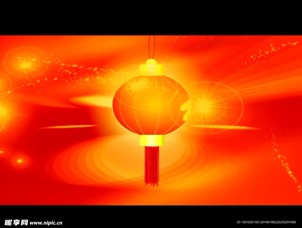 春节灯笼视频素材