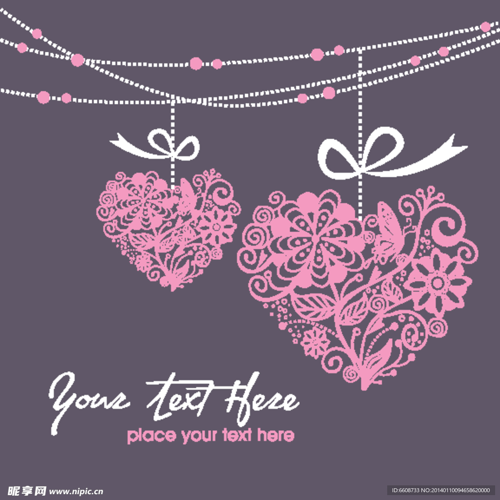 情人节 鲜花 花朵 花纹背景