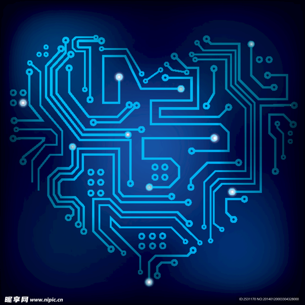 情人节心型背景