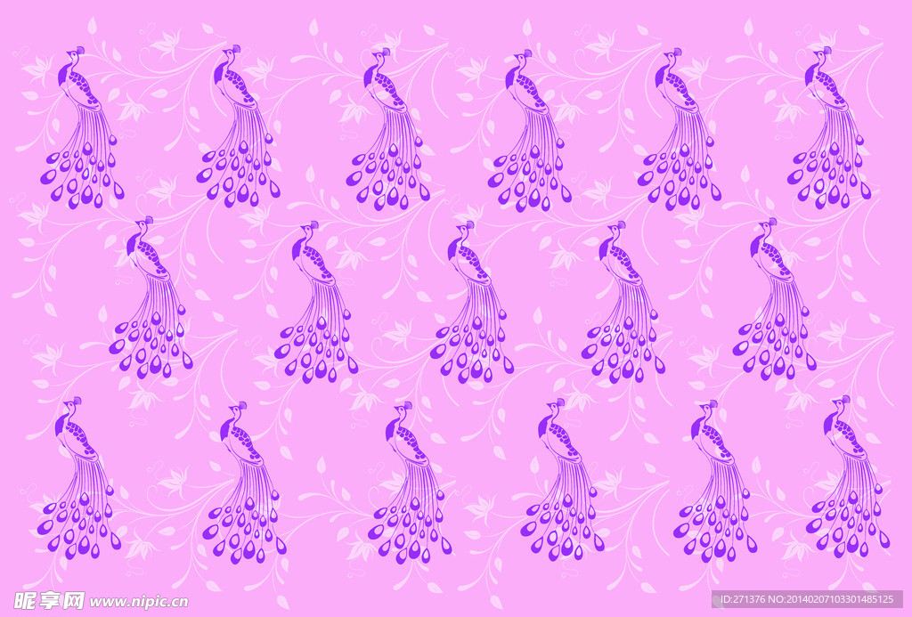 孔雀 底纹 背景