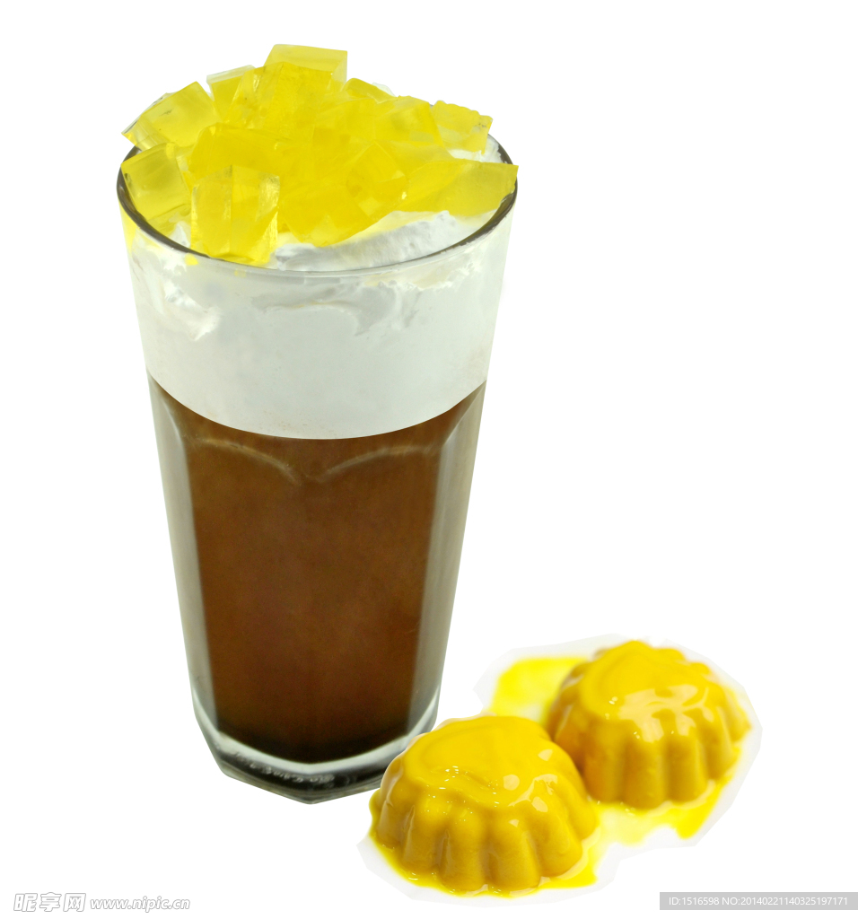 布丁摩卡咖啡奶茶