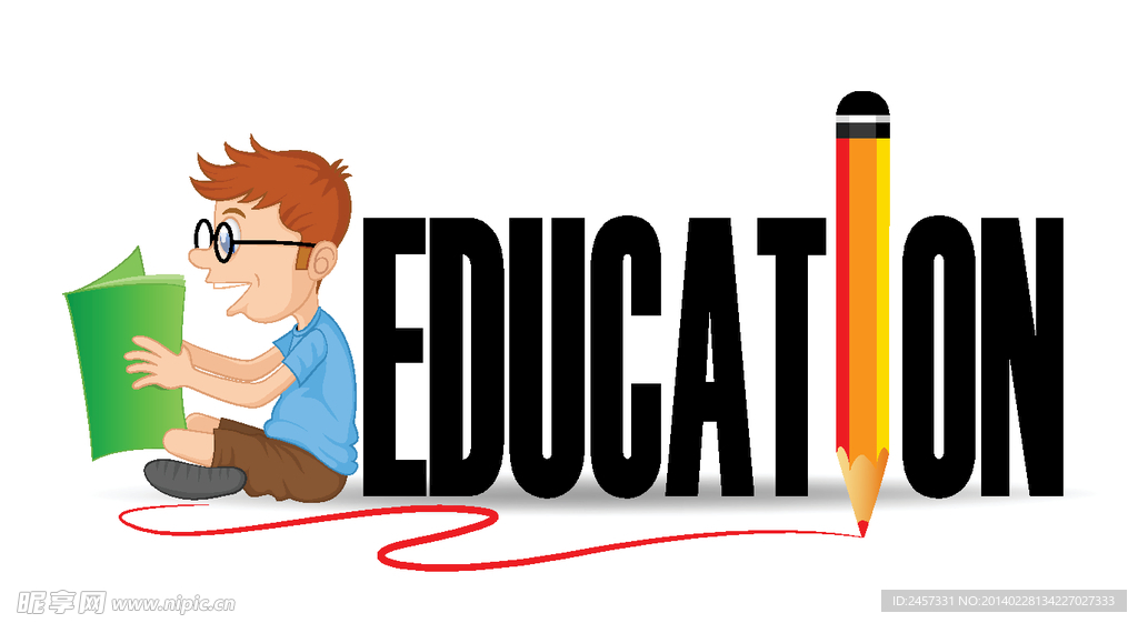卡通教育背景
