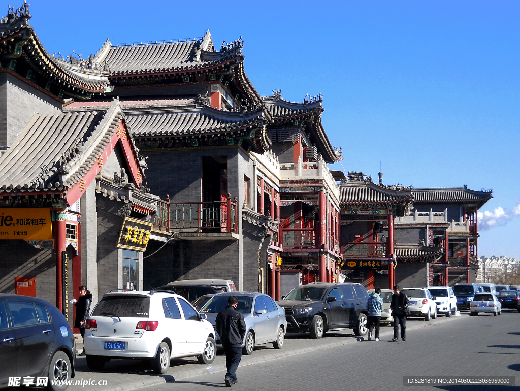 杨柳青明清街店铺