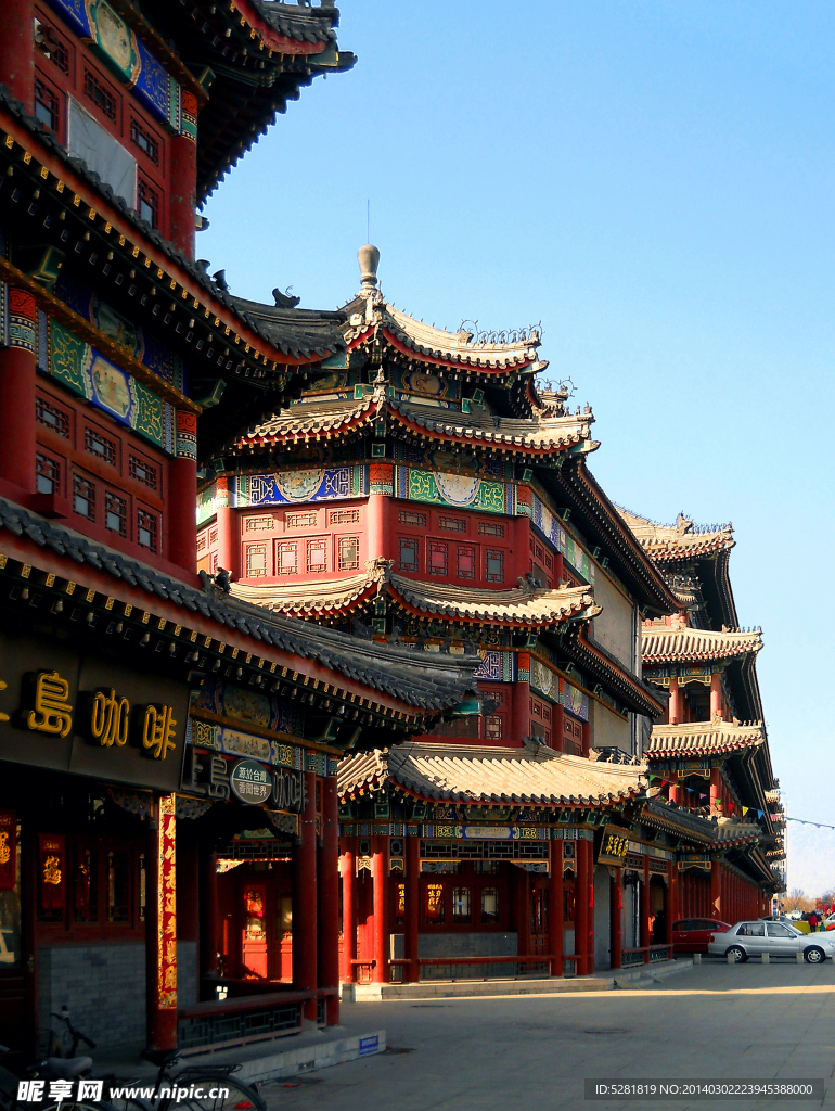 杨柳青明清街一角