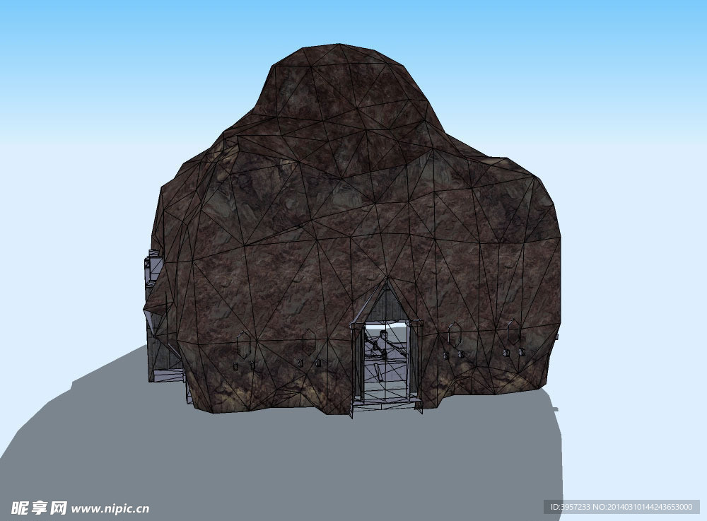 游戏场景3D模型