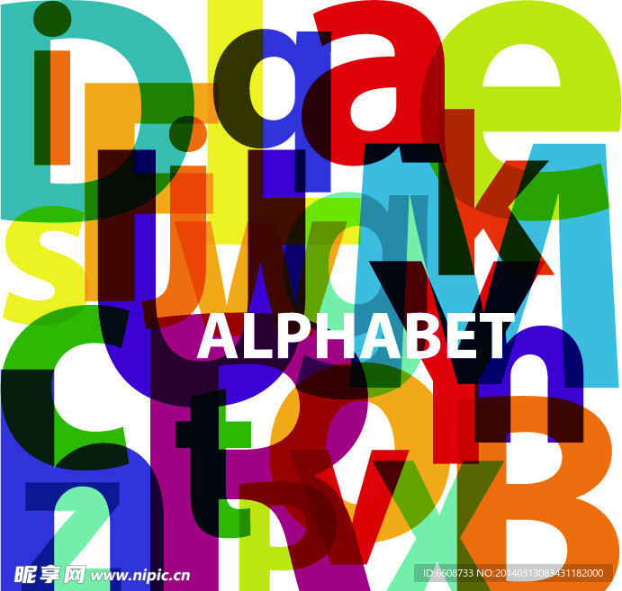 英文字母字体设计