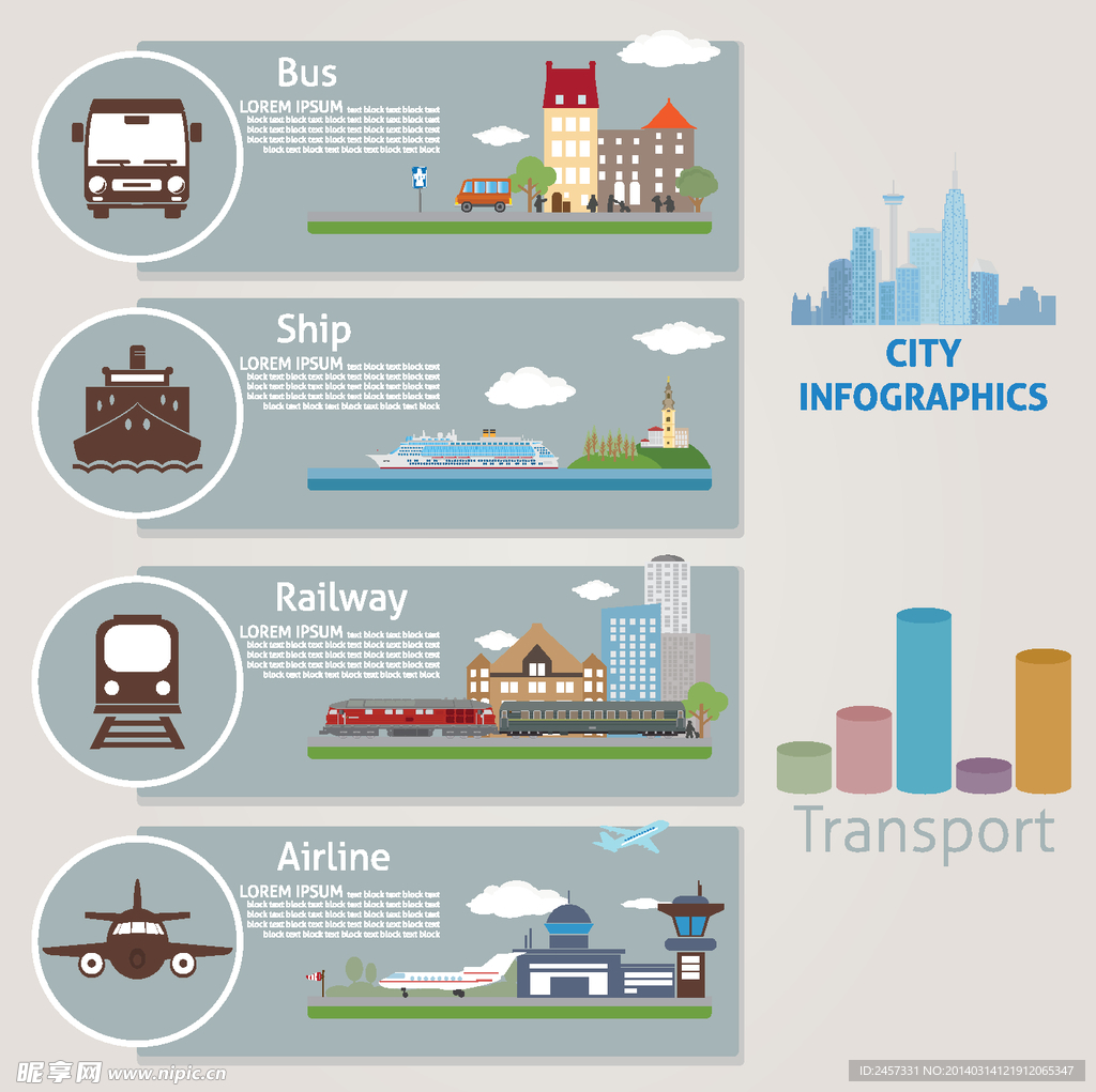 卡通城市信息统计