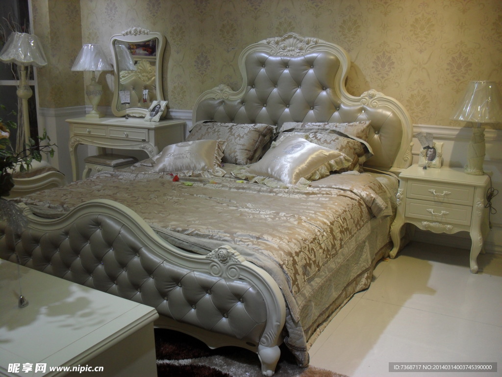 高档床 大床 家具